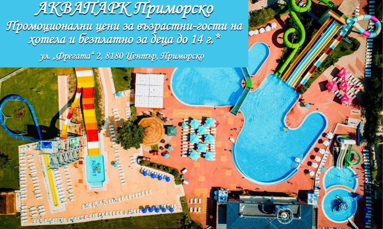 Perla Sun Beach Hotel Primorsko Exterior foto