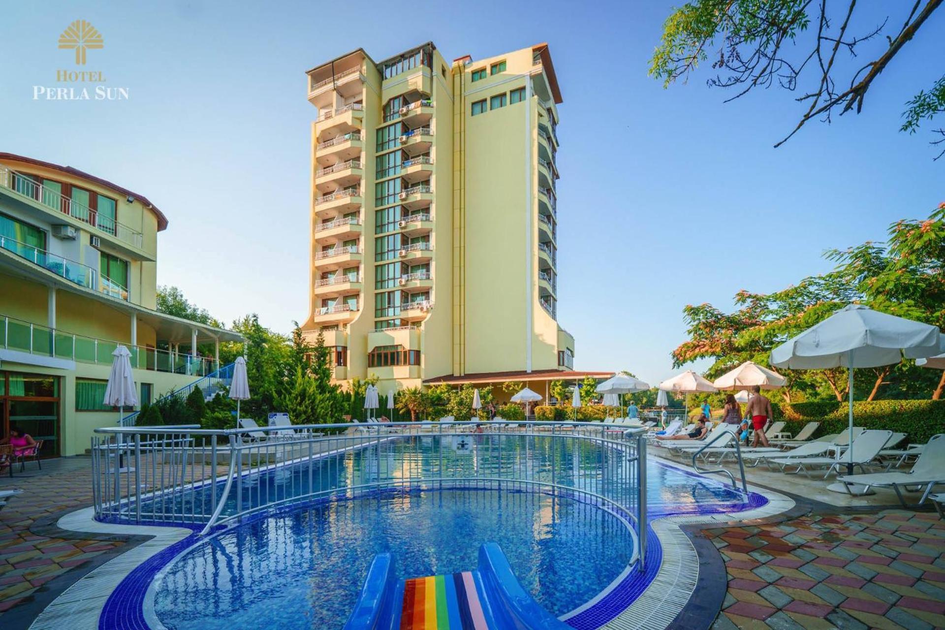 Perla Sun Beach Hotel Primorsko Exterior foto